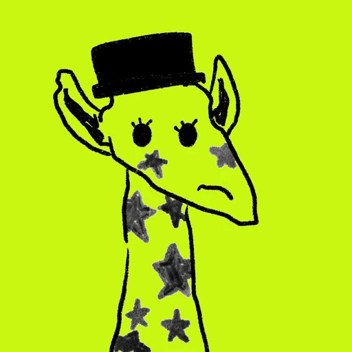 Rekt Rascals giraffe character artwork